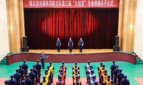 绳桥-完成哈尔滨森林消防水域救援培训指导工作